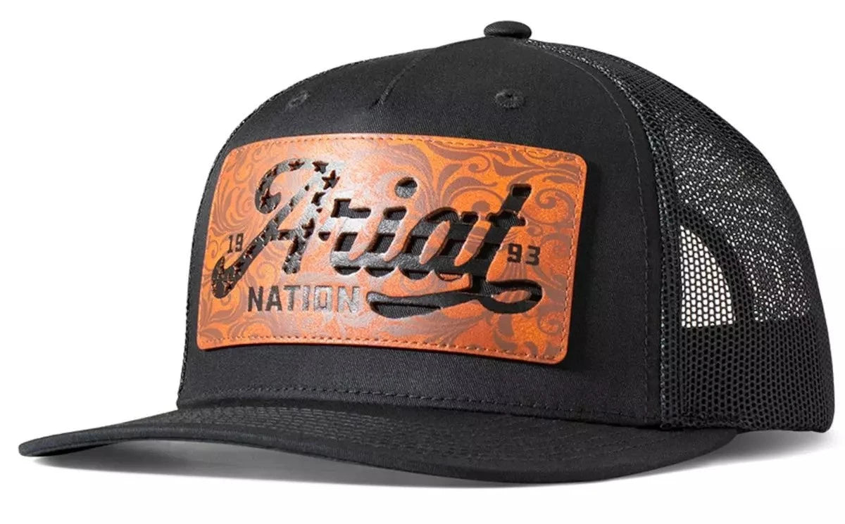 Ariat Faux Leather Patch Black Cap A300086201