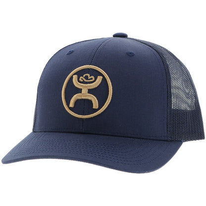 HOOEY "O-CLASSIC" HAT NAVY W/GOLD HOOEY LOGO