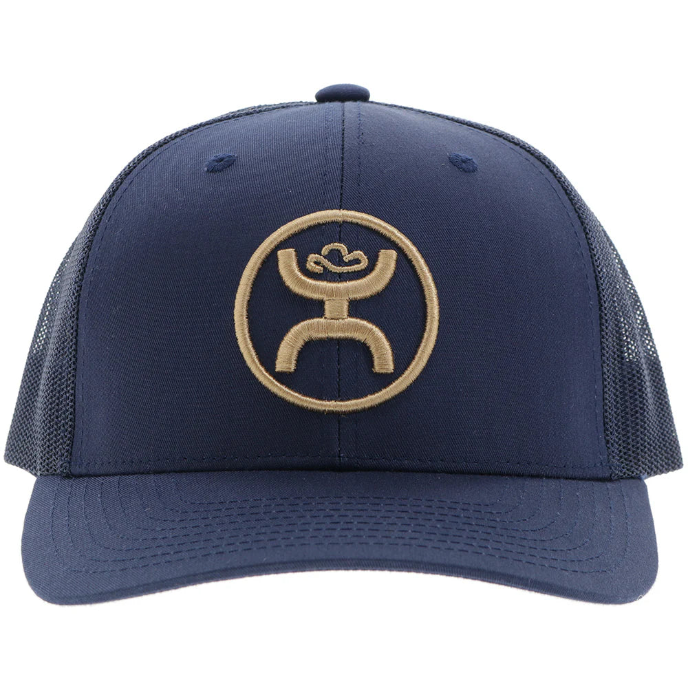 HOOEY "O-CLASSIC" HAT NAVY W/GOLD HOOEY LOGO