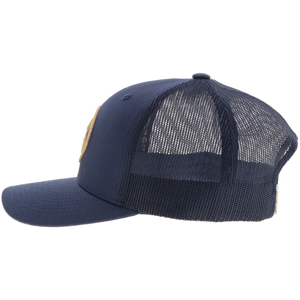 HOOEY "O-CLASSIC" HAT NAVY W/GOLD HOOEY LOGO