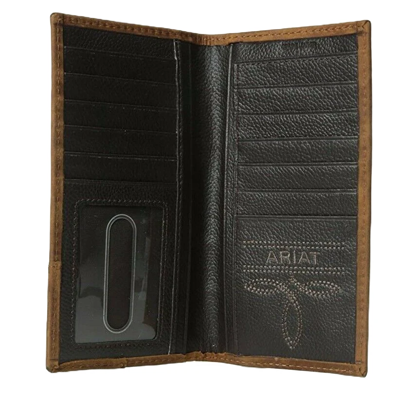 Ariat Gator Print Rodeo Bi-Fold Wallet A3523402