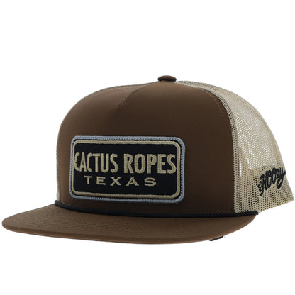 HOOEY "ZENITH" HOOEY HAT TAN/BLACK W/SERAPE PATCH