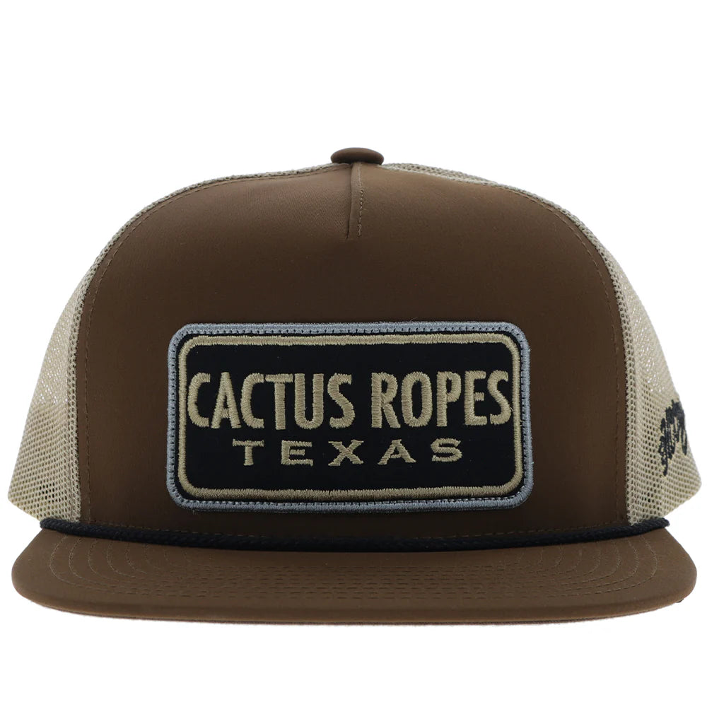 HOOEY "ZENITH" HOOEY HAT TAN/BLACK W/SERAPE PATCH