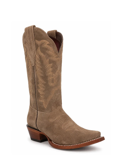 Los Altos women’s Snip Toe Brown Gamuza Boots 34M6607