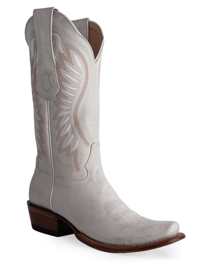 Los Altos Women’s Dubai Vintage Blanco Boots 39N3628