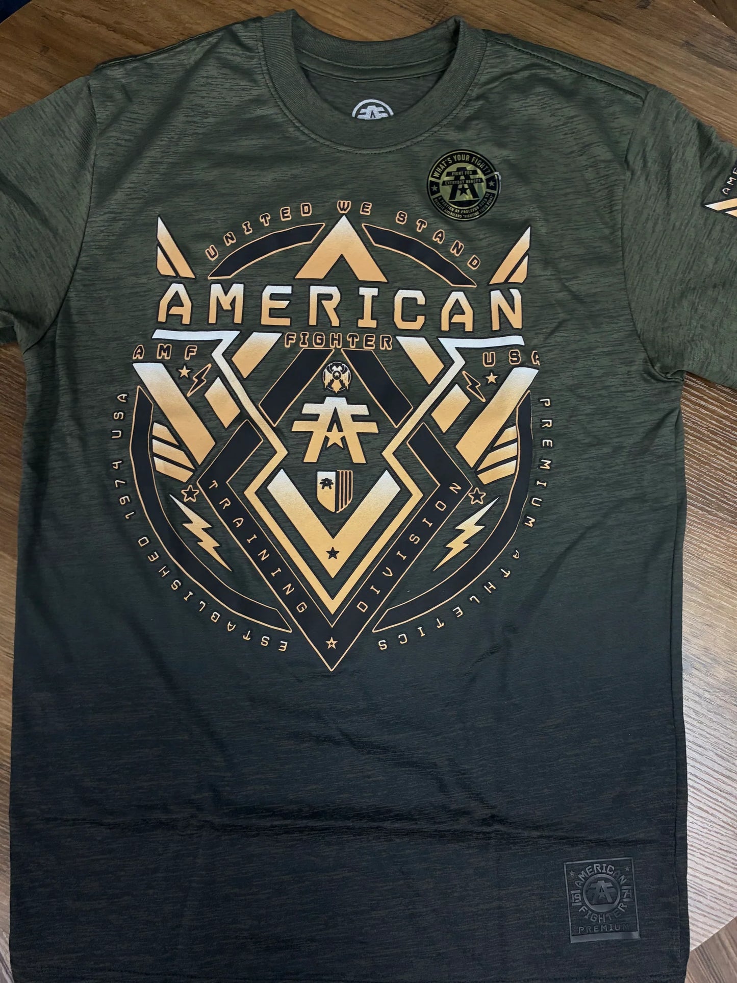 American Fighter Men T-Shirt Upland Green FM15986