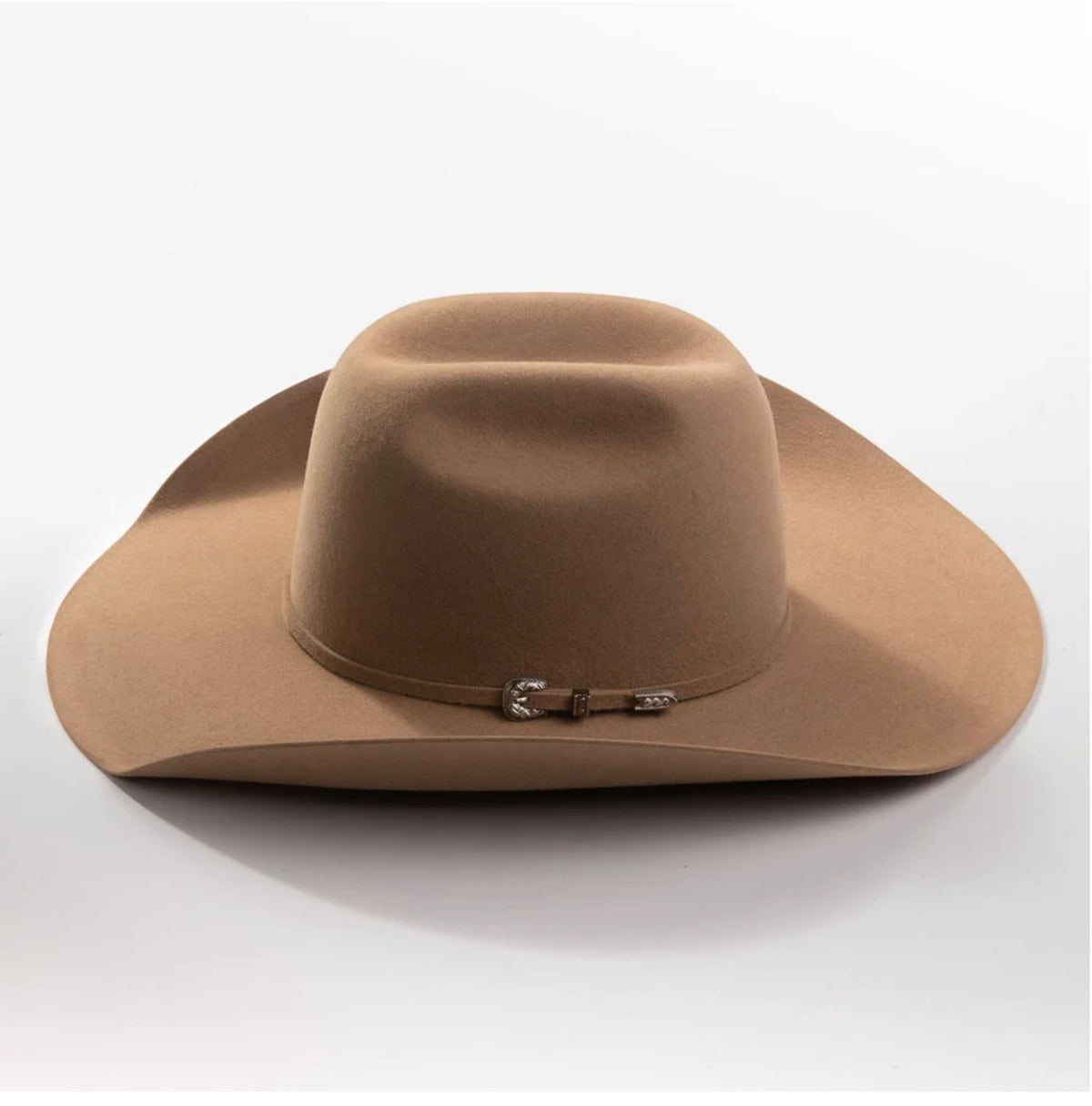 Larry Mahan Men’s 6X Genoa Fawn Fur Felt Western Hat LMH13065