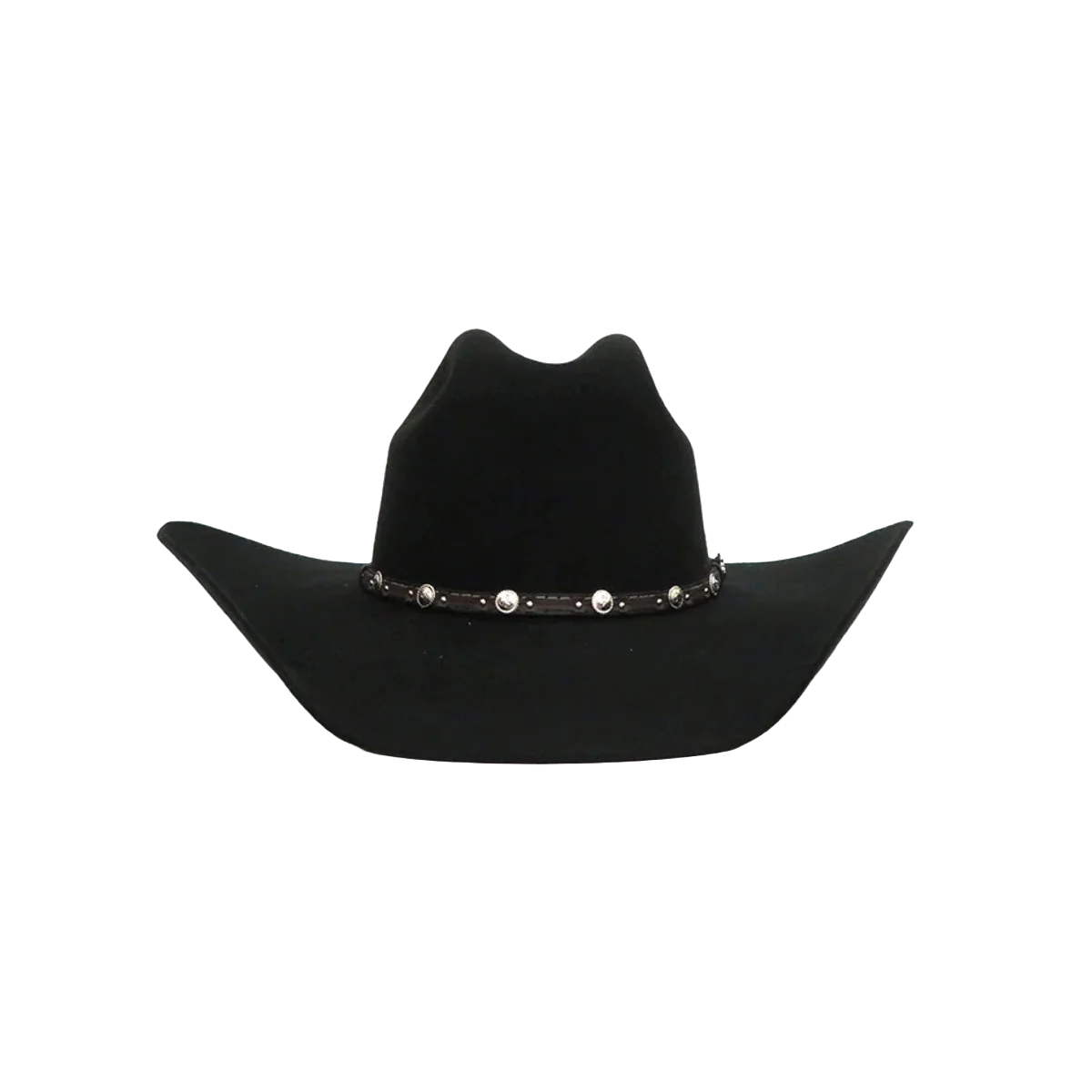 Justin 2X Buster Premium Wool Black Felt Cowboy Hat JF0230BUST44-BLK