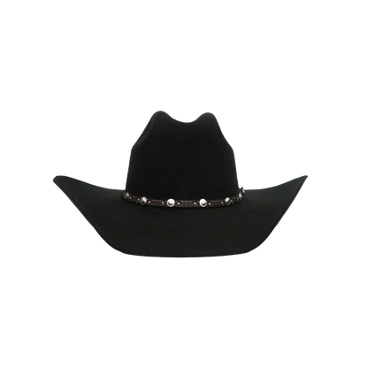 Justin 2X Buster Premium Wool Black Felt Cowboy Hat JF0230BUST44-BLK