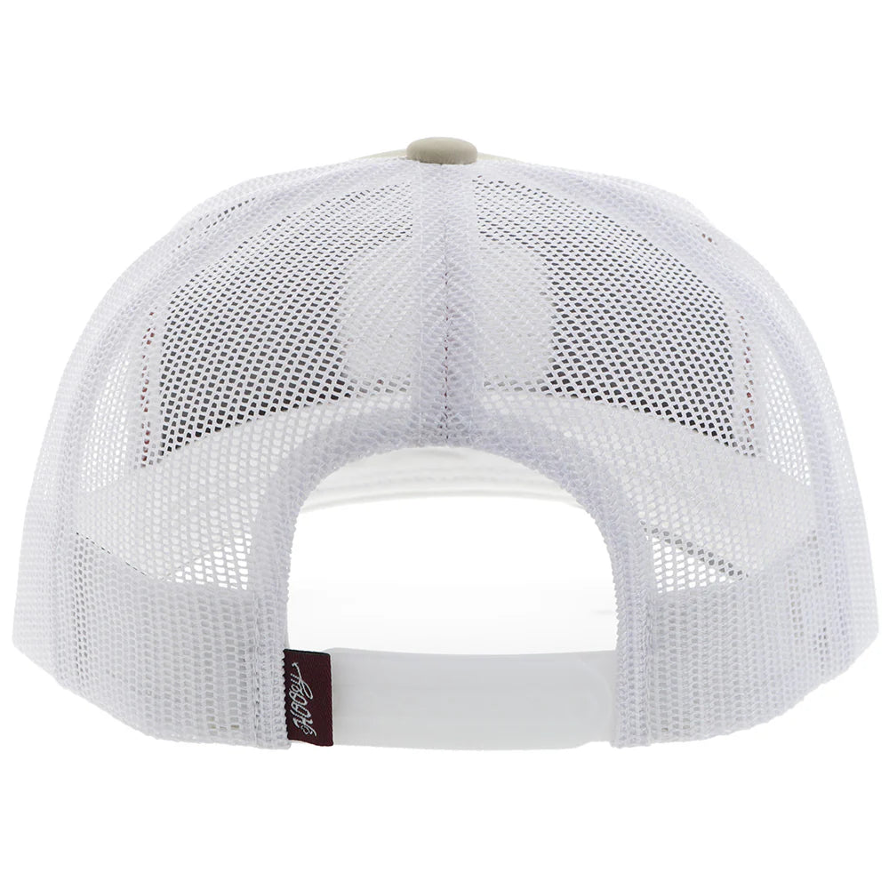 HOOEY "ZENITH" HAT TAN/WHITE W/ SERAPE PATCH