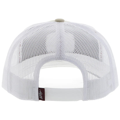 HOOEY "ZENITH" HAT TAN/WHITE W/ SERAPE PATCH