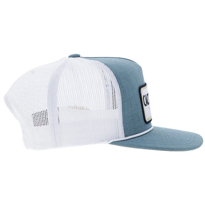 HOOEY CACTUS ROPES HAT TEAL/WHITE
