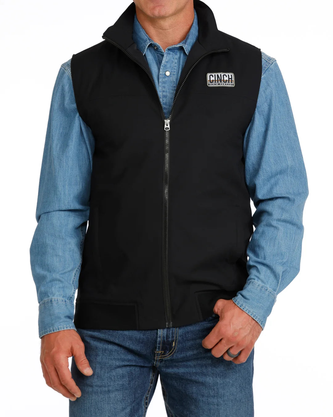 Cinch Men’s Lightweight Vest Black MWV1955001