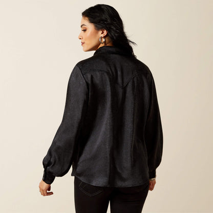 Ariat Women’s Jolie Black LS Shirt 10065941