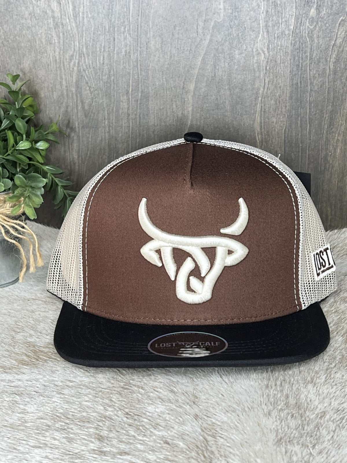 Lost Calf Men’s Beefmaster Flat Cap