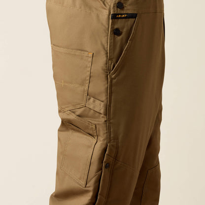 Ariat Men’s Rebar DuraCanvas Stretch Insulated Bib