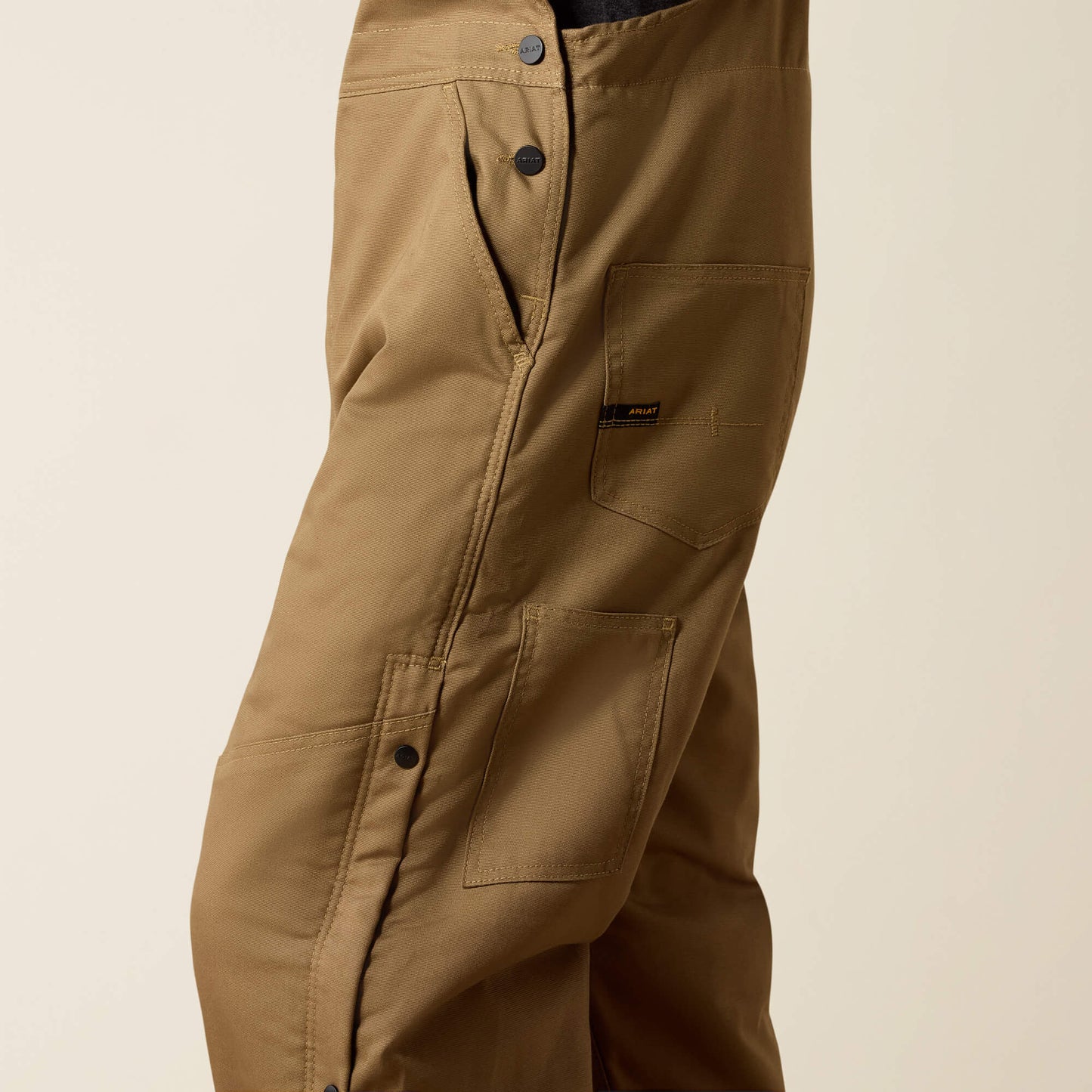 Ariat Men’s Rebar DuraCanvas Stretch Insulated Bib