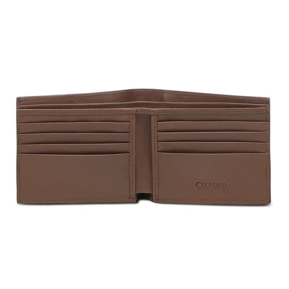 Cuadra Honey Alligator Stitching Wallet DU774