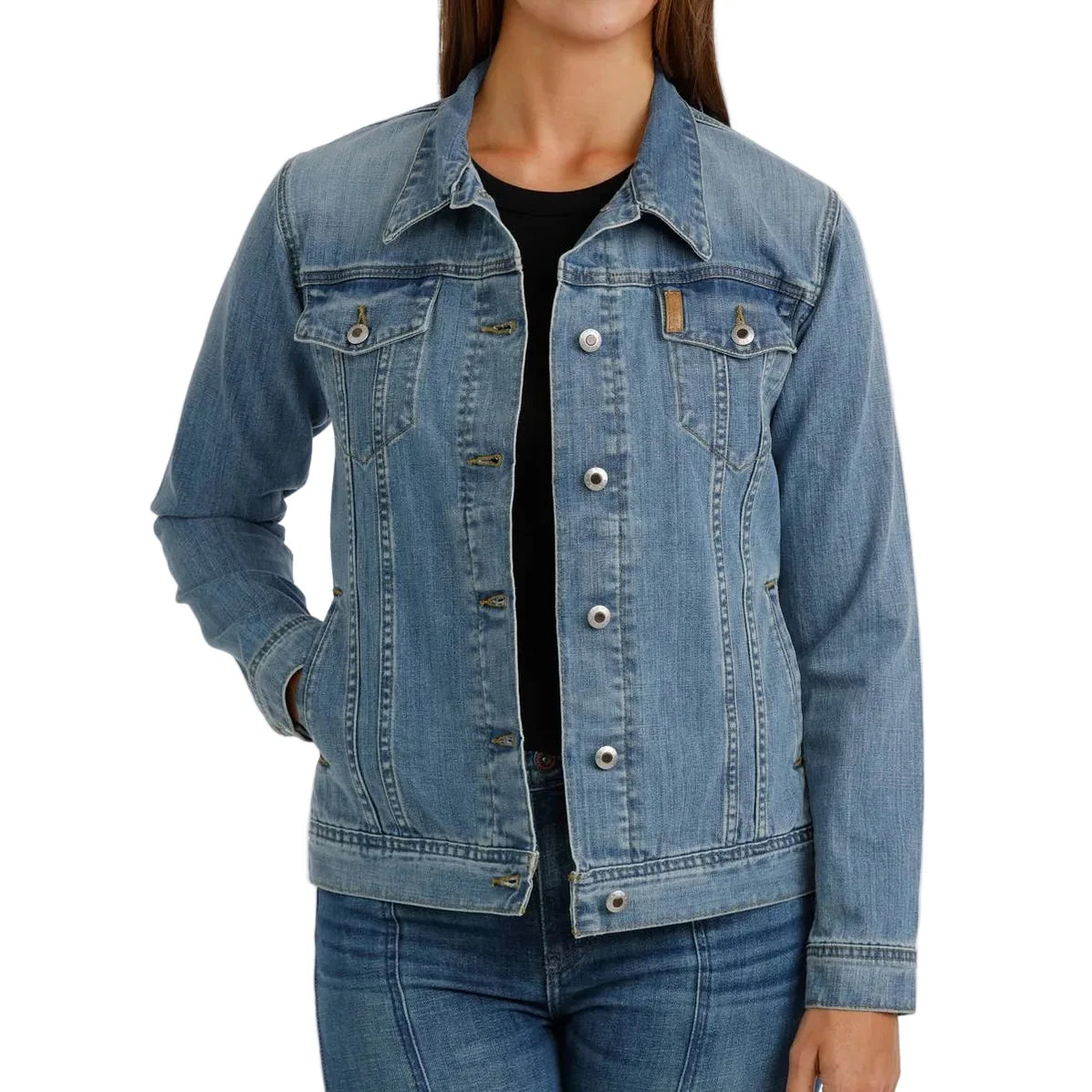 Cinch Women's Denim Trucker Jacket MAJ9878010