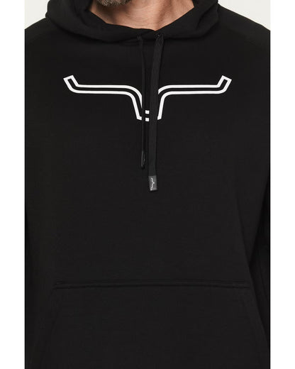 Kimes Ranch Mens Outlier Black Logo Hoodie