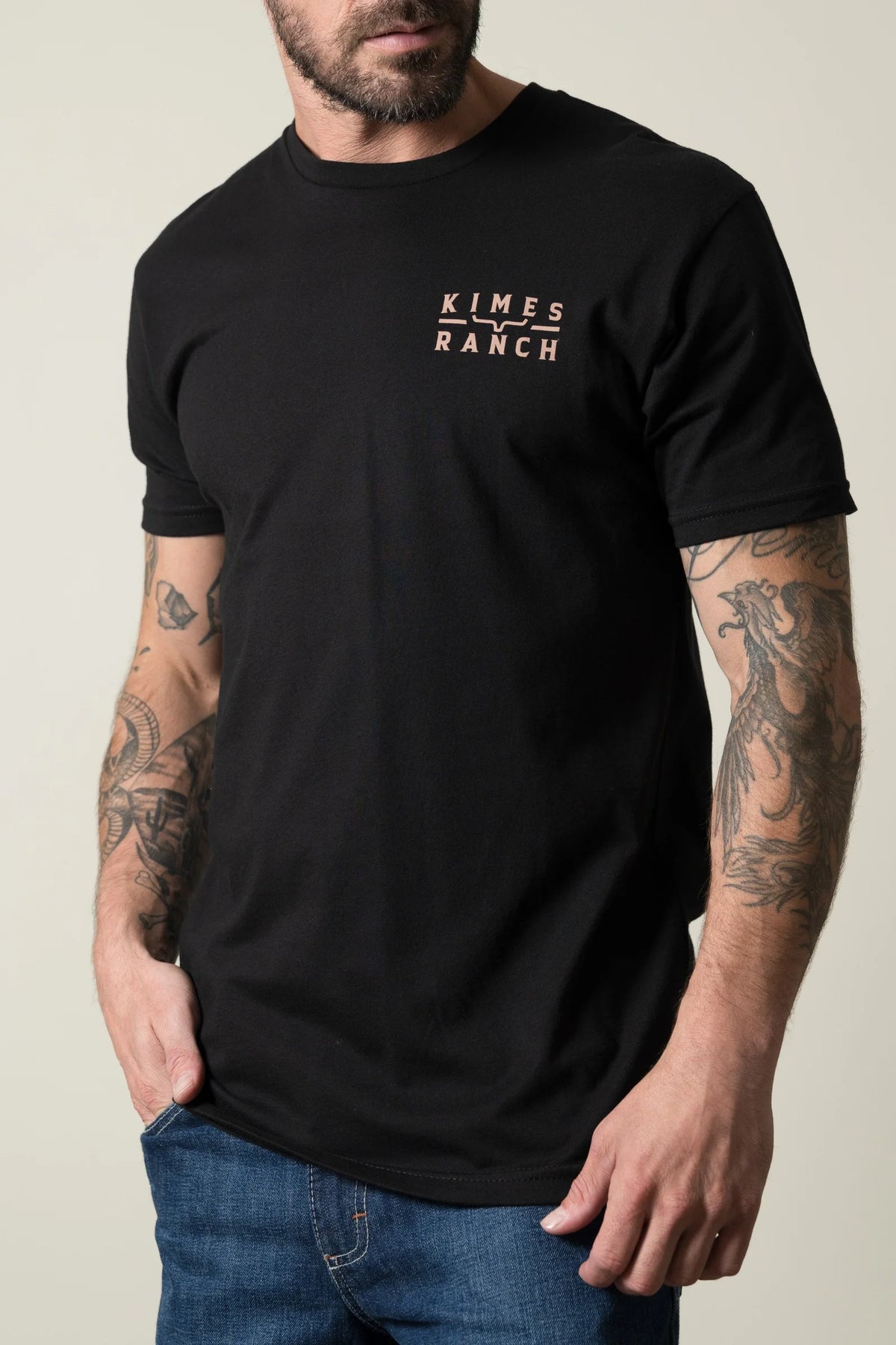 Kimes Ranch Mens Back branded T-Shirt