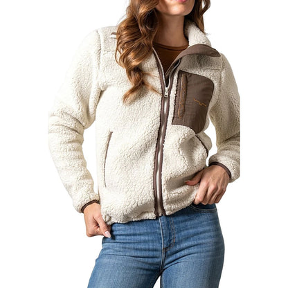 Kimes Ranch Women’s Arlee Natural Sherpa Jacket