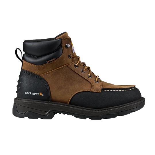 Carhartt Men's Hamilton 6" Waterproof Moc Toe Work Boot FL6034