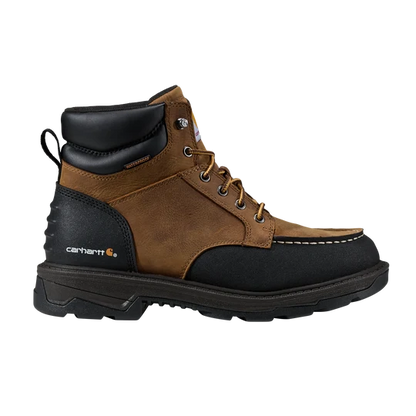 Carhartt Men's Hamilton 6" Waterproof Moc Toe Work Boot FL6034