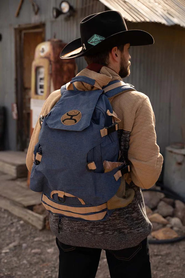 HOOEY "MULE" DENIM BACKPACK