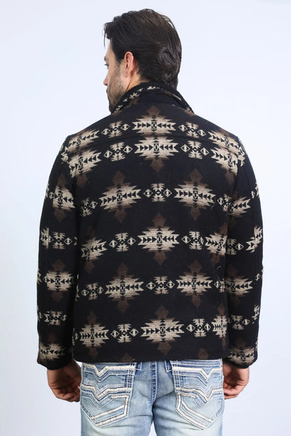Platini Men’s Aztec Quilted Twill Jacket AZJ10343