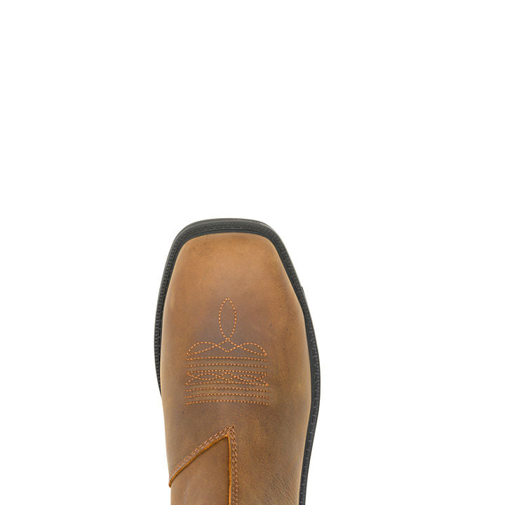Wolverine Men’s Rancher Level Chelsea Slip-On Steel-Toe Boot