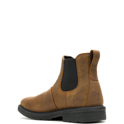 Wolverine Men’s Rancher Level Chelsea Slip-On Steel-Toe Boot