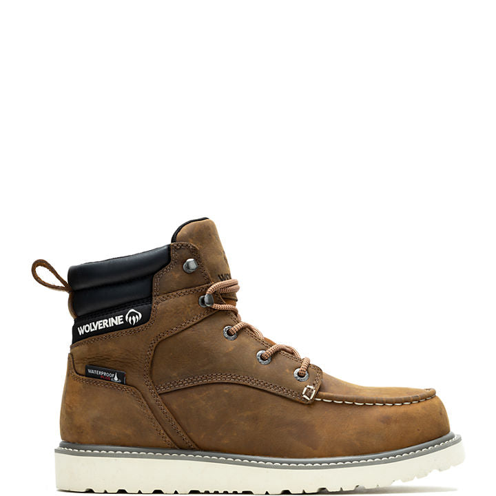 Wolverine Men’s Trade Wedge 6" Moc-Toe Steel-Toe Work Boot