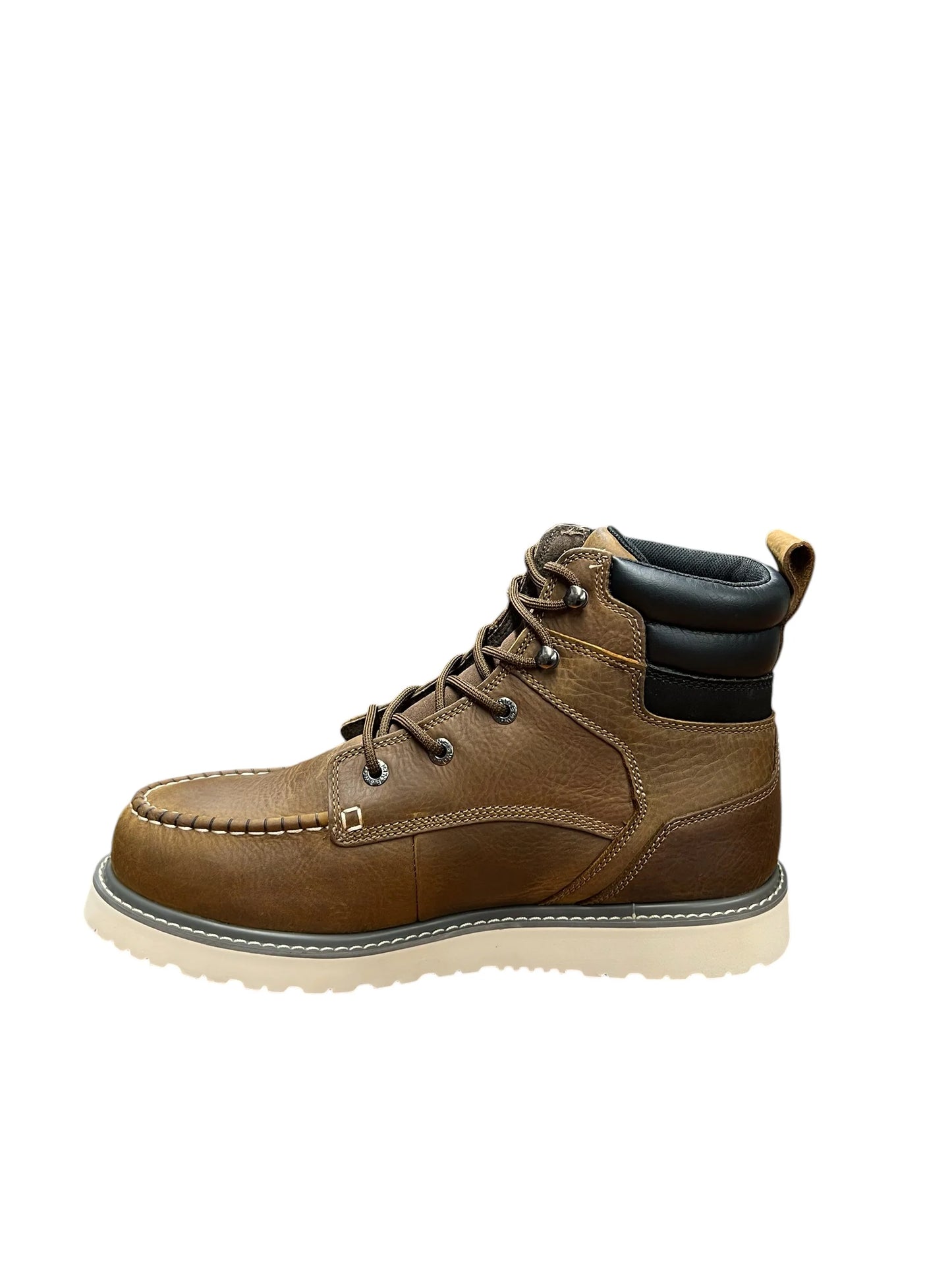 Wolverine Men’s Trade Wedge 6" Moc-Toe Steel-Toe Work Boot