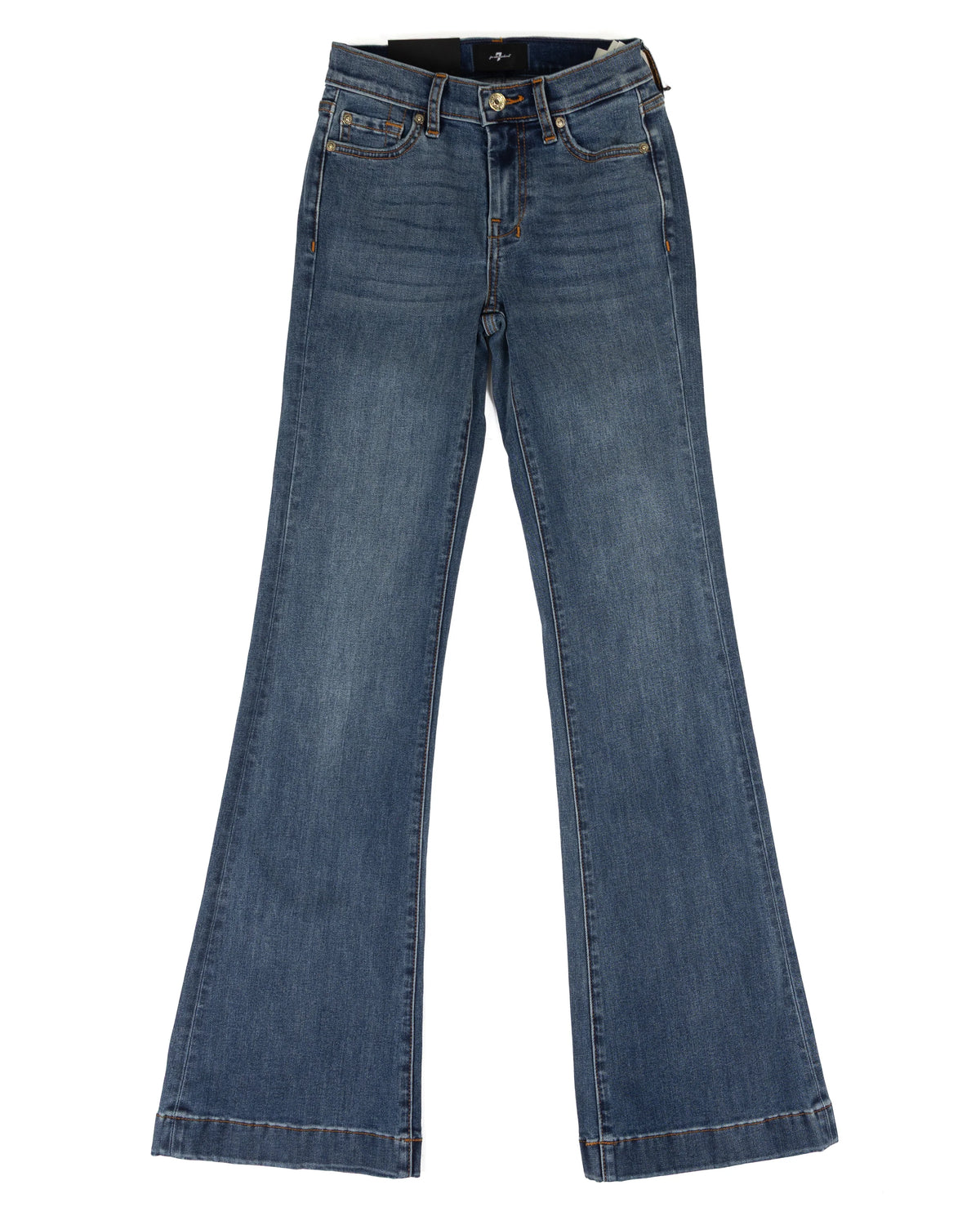 7 for All Mankind Women's Melody Medium Wash Dojo Jeans 7U300005-41V