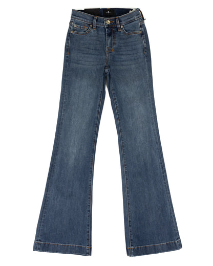7 for All Mankind Women's Melody Medium Wash Dojo Jeans 7U300005-41V