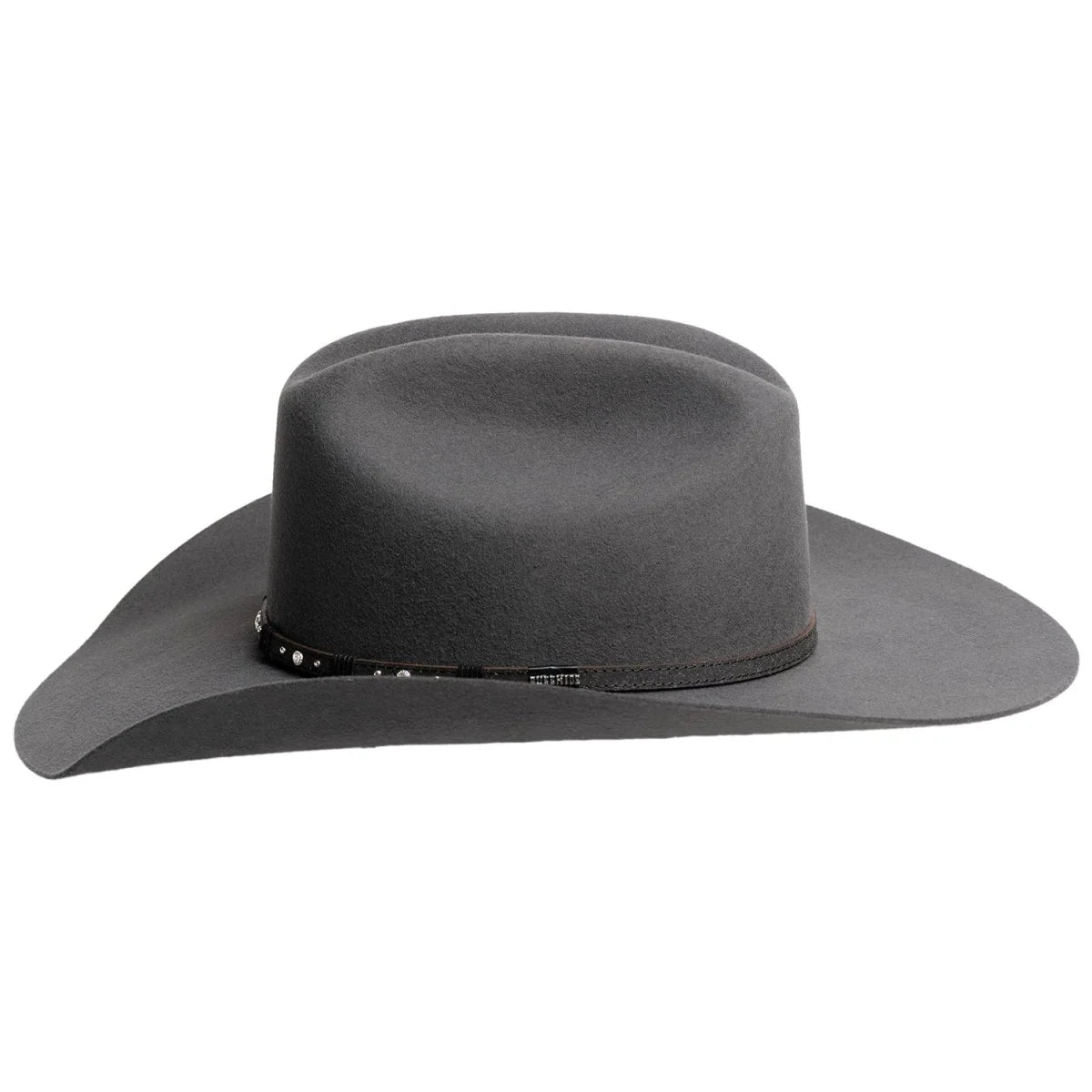 Bullhide Lone Ranger 8X Fur Blend Felt Graphite Cowboy Hat 8014