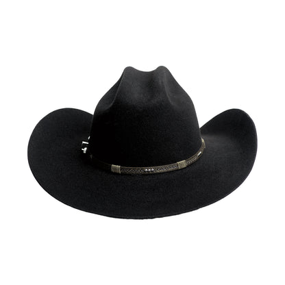 Bullhide Womens Black Step Up 4X Felt Hat 8022