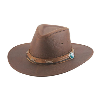 Bullhide Women’s Savage Love Top Grain Brown Leather Western Hat 4087