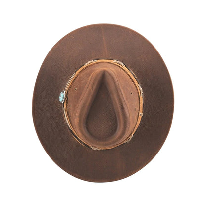 Bullhide Women’s Savage Love Top Grain Brown Leather Western Hat 4087
