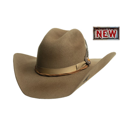 Bullhide Women’s Kakhi Duel In The Sun Felt Hat 8016