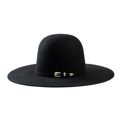 Bullhide Open Crown 6X Black Felt Hat 8005B