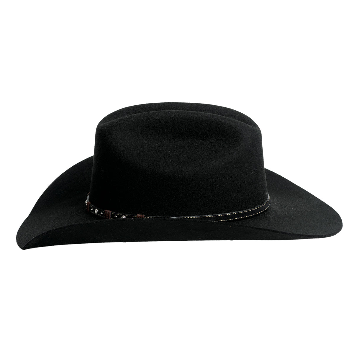 Bullhide Men’s Lone Ranger 8X Black Felt Hat 8015BLK