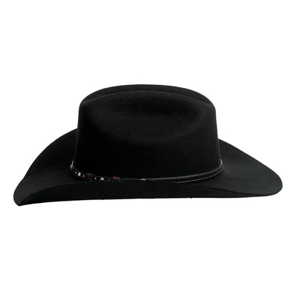 Bullhide Men’s Lone Ranger 8X Black Felt Hat 8015BLK