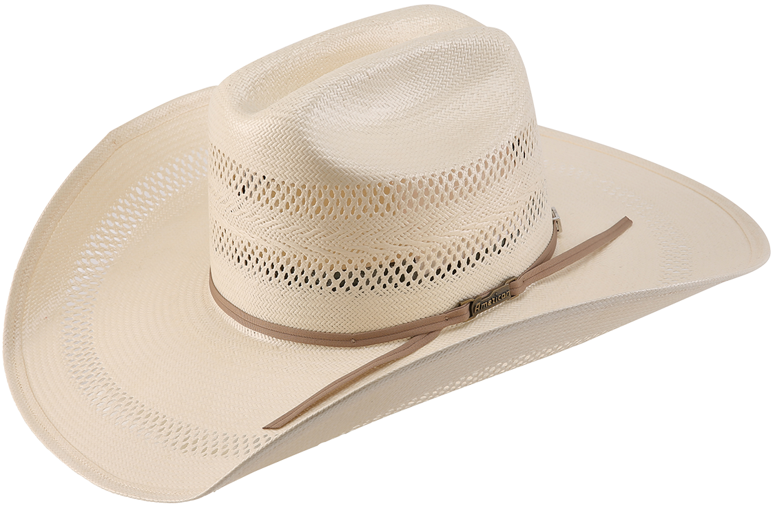 American Hat Company 8100 Crown: RC – Rancher Trim: 2C AH Sand Brim: 4 1/2 RC