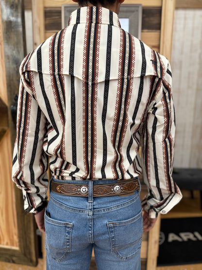 Ferrell Mens The Wayne Long Sleeve Snap Shirt FPL1026067