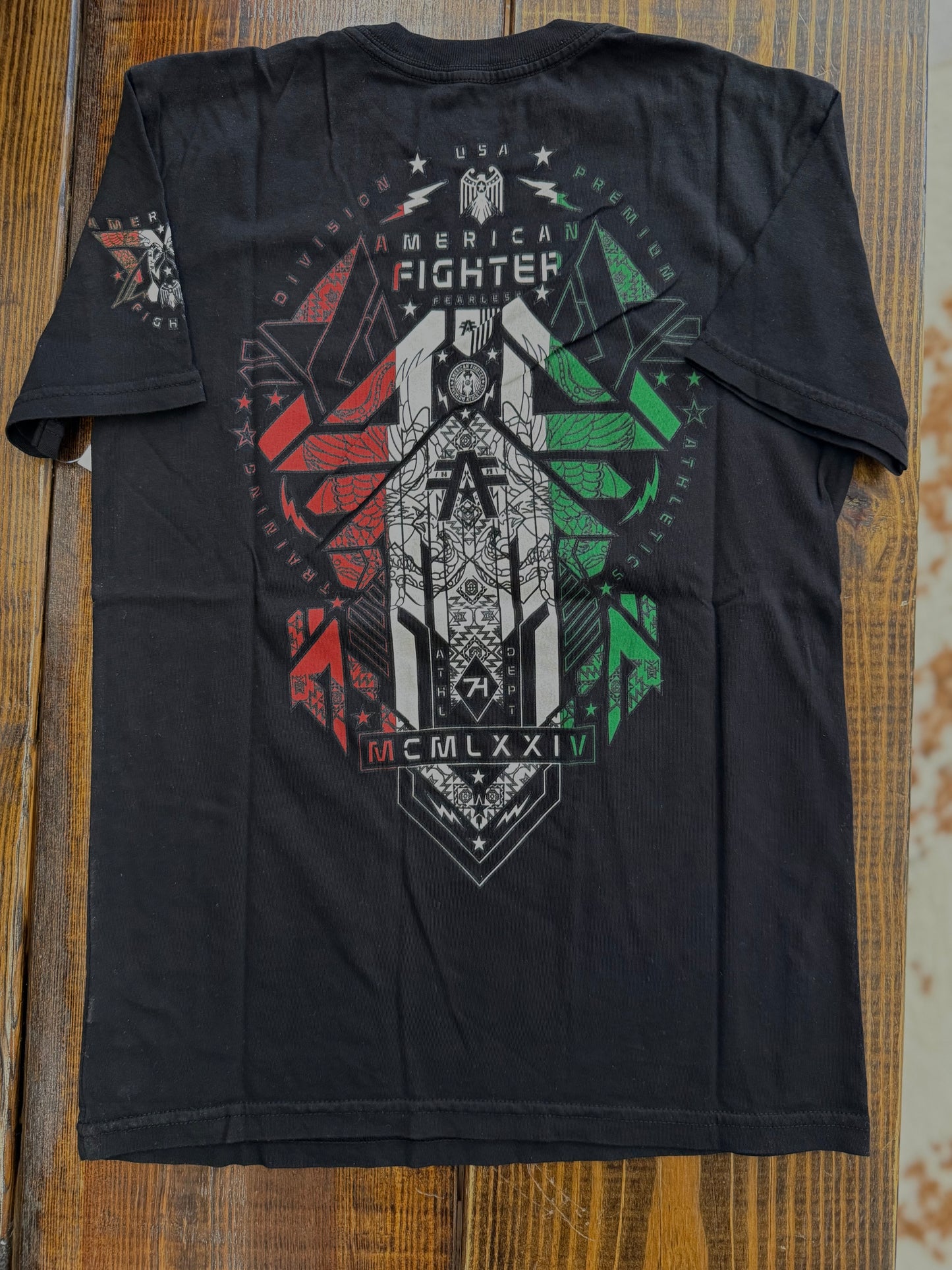 American Fighter Youth Galva S/S Black Tee FMY16505