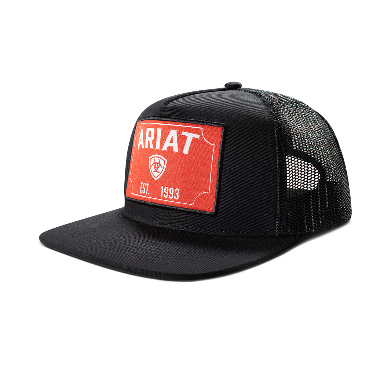 Ariat Red Ariat Patch Black Hats Cap A300094401
