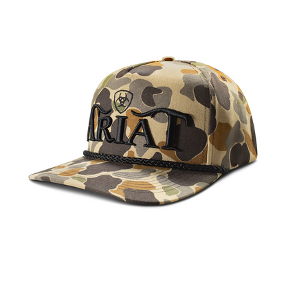 Ariat SnapBack Camo Embroidered  CAP A300094708