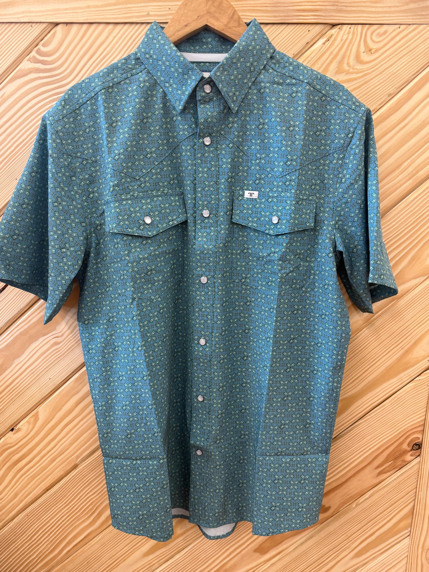 Ferrell Mens The Miles SS Snap Shirt FPS1026019